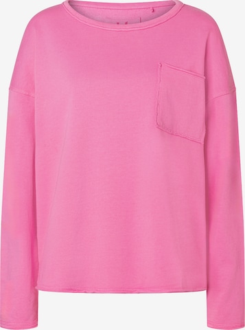 rožinė LIEBLINGSSTÜCK Megztinis be užsegimo 'Karamella': priekis