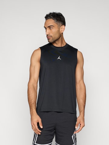 Jordan Функциональная футболка 'ESS' в Черный: спереди