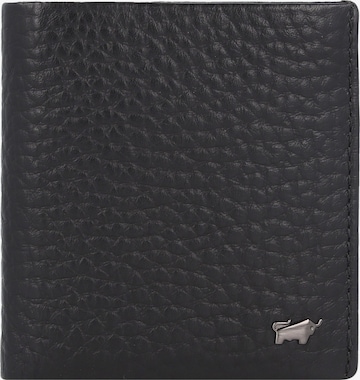Braun Büffel Portemonnaie 'Yannik' in Schwarz: Vorderseite