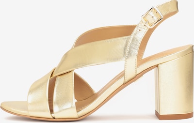 Kazar Strap sandal in Gold, Item view