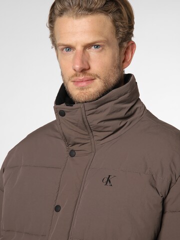 Calvin Klein Jeans Between-Season Jacket in Brown