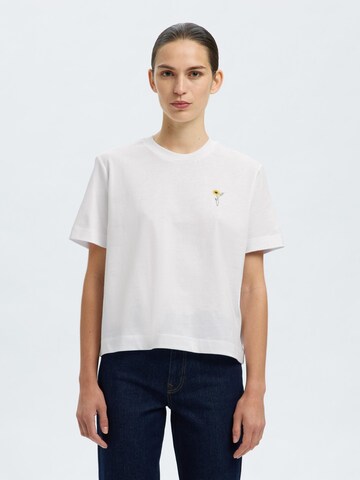 SELECTED FEMME Shirts i hvid: forside