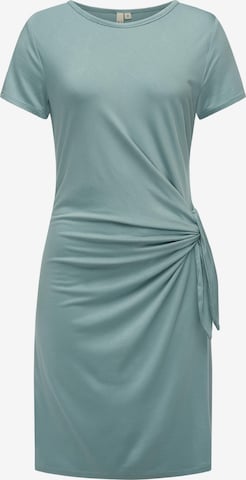 Ragwear Jurk 'Knotta' in Blauw: voorkant