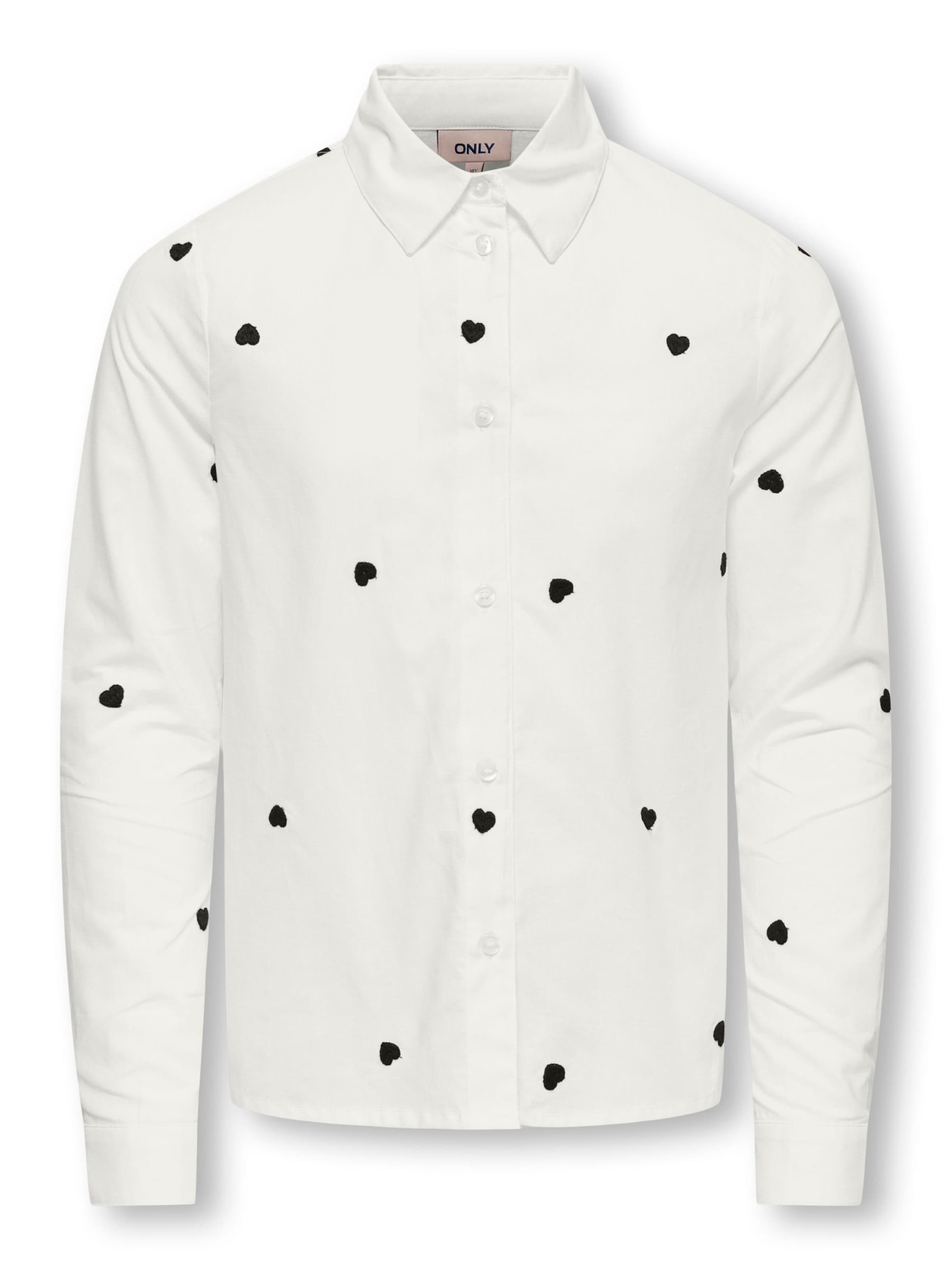 Camicia da donna 'Koglina Grace' di ONLY GIRLS in bianco: frontale