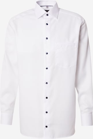 Coupe regular Chemise OLYMP en blanc : devant