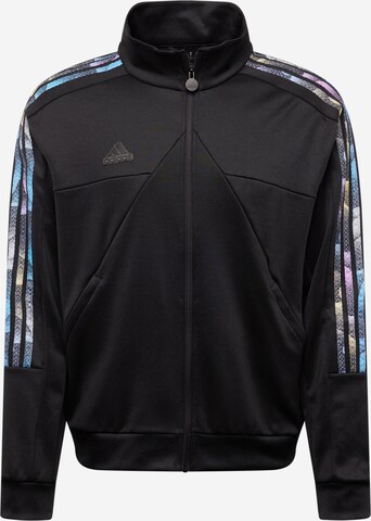 Veste de survêtement 'TIRO' ADIDAS SPORTSWEAR en noir : devant