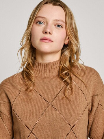 Pepe Jeans Pullover ' IDRIS PERKINS ' in Beige