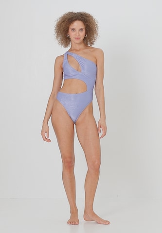 LSCN by LASCANA Swimsuit in Blue: front