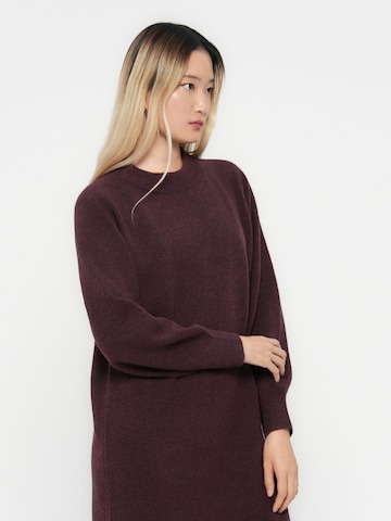 raudona VERO MODA Megzta suknelė 'VMBESTI'