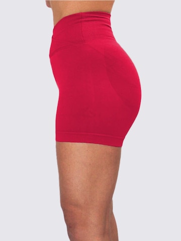 Impulse Fitwear Skinny Sports trousers 'Elevate' in Red
