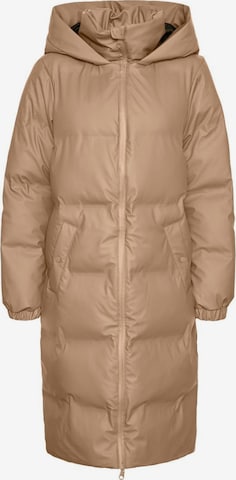 VERO MODA Raincoat 'Noe' in Brown: front