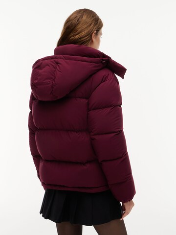 Tommy Jeans Зимно яке 'ALASKA' в лилав