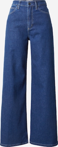 Wide Leg Jean Calvin Klein en bleu : devant