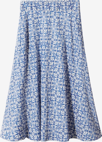 MANGO Skirt 'MACARENA' in Blue: front