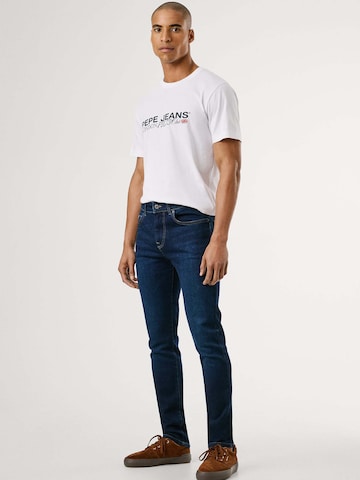 Pepe Jeans Skinny Jeans 'FINSBURY' in Blauw
