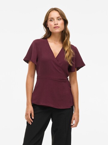 VILA Top 'VIOvie' in Red: front