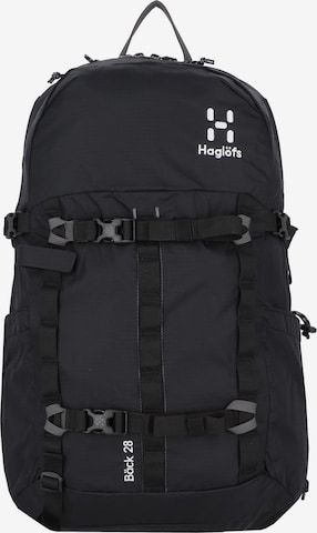 Haglöfs Sports Backpack in Black: front