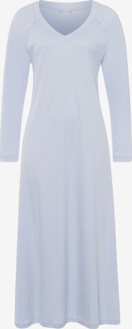 Hanro Nightgown ' Pure Essence 130cm ' in Blue: front