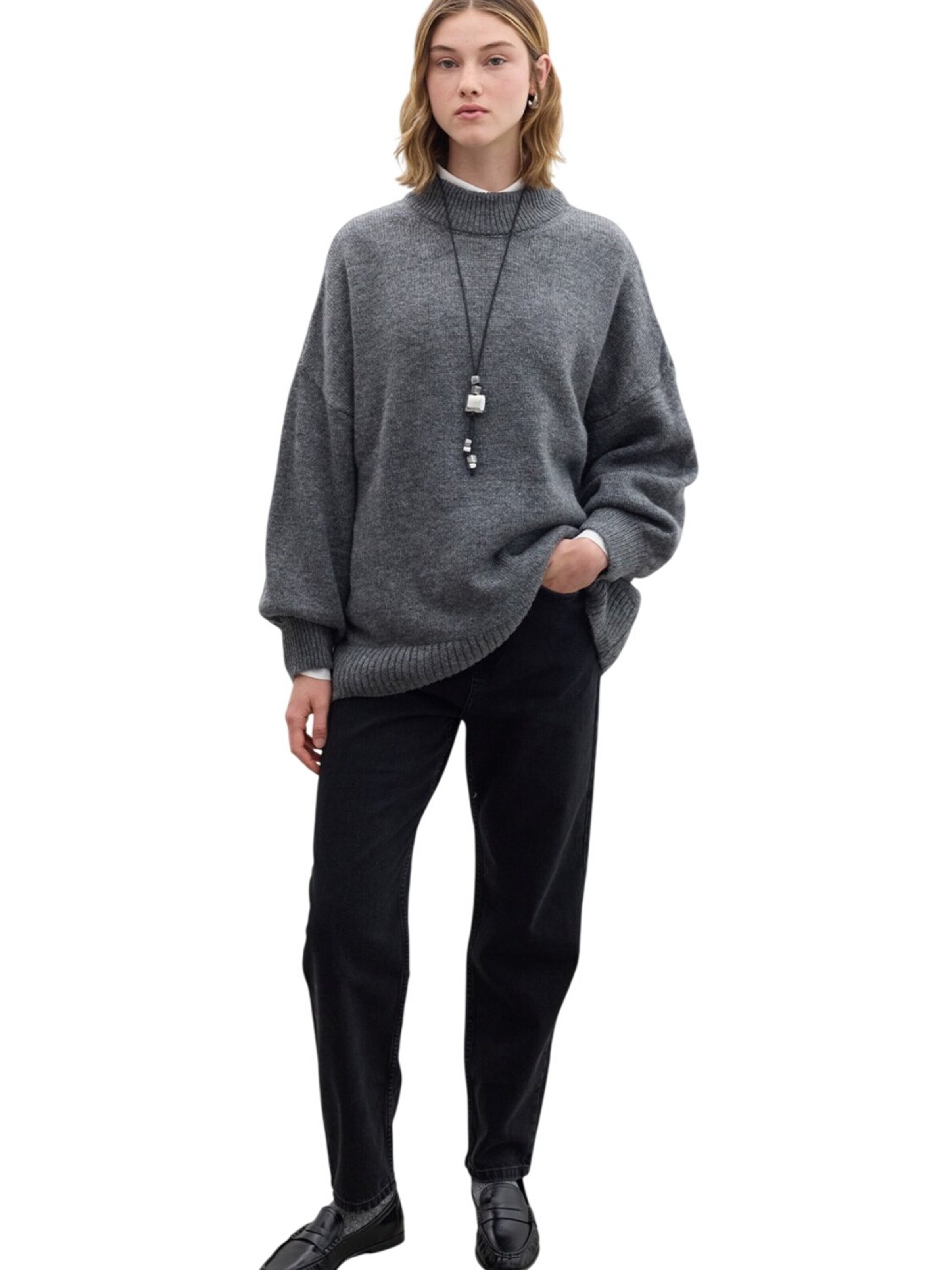 MANUKA Pullover in Grau