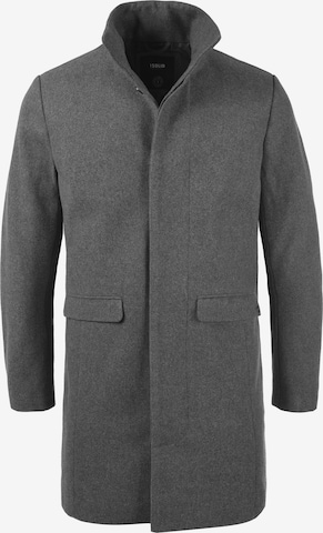 !Solid Between-Seasons Coat 'Jampa' in Grey: front