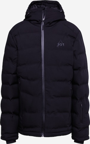 SOS Winter Jacket 'Zermatt' in Black: front