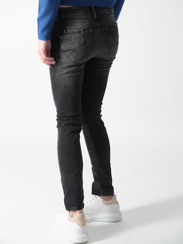 Miracle of Denim Slimfit Jeans 'Misty' in Schwarz