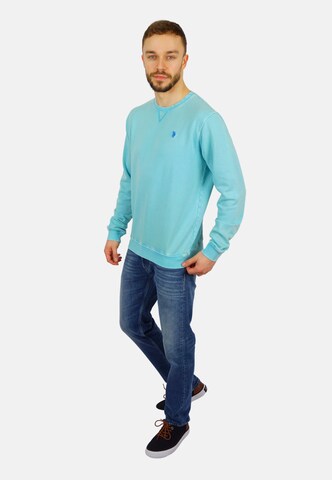 Felpa di U.S. POLO ASSN. in blu