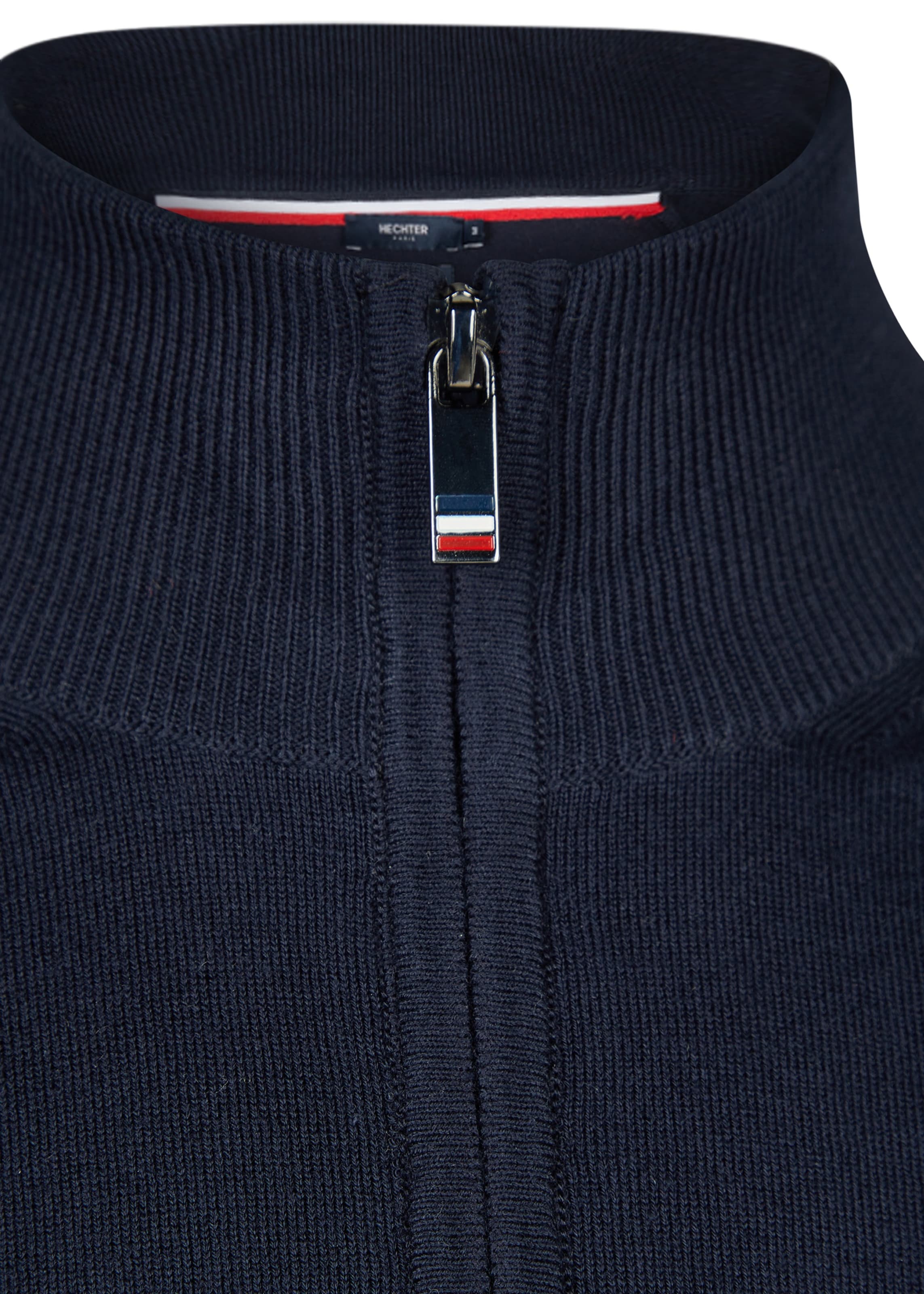 HECHTER PARIS Strickjacke in Blau
