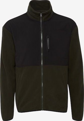 BLEND Fleece Jacket in Green: front