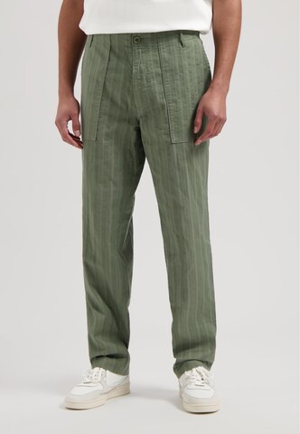 Dstrezzed Loose fit Pants 'Henry Fatigue' in Green: front