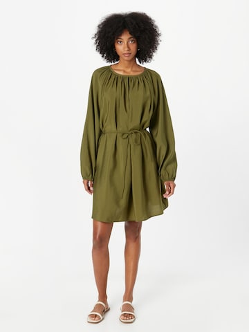 Robe TOMMY HILFIGER en vert : devant