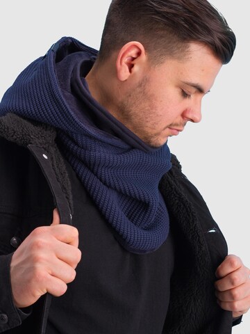 Manufaktur13 Scarf 'Hooded Loop' in Blue