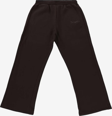 Pantalon Dropsize en marron : devant