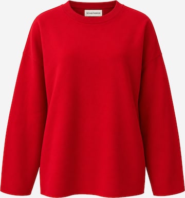 Sweat-shirt Tatiana Zidekova en rouge : devant