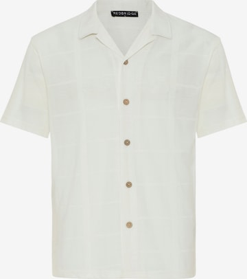 Redbridge Regular fit Button Up Shirt 'Wrexham' in White: front