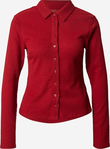 Chemisier 'TESSA' GUESS en rouge : devant