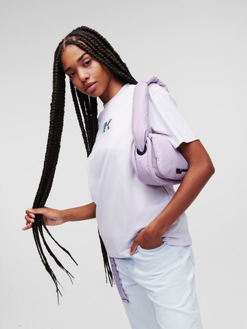T-shirt KARL LAGERFELD JEANS en violet