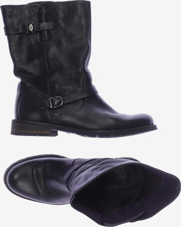 CAFÈNOIR Dress Boots in 39 in Black: front