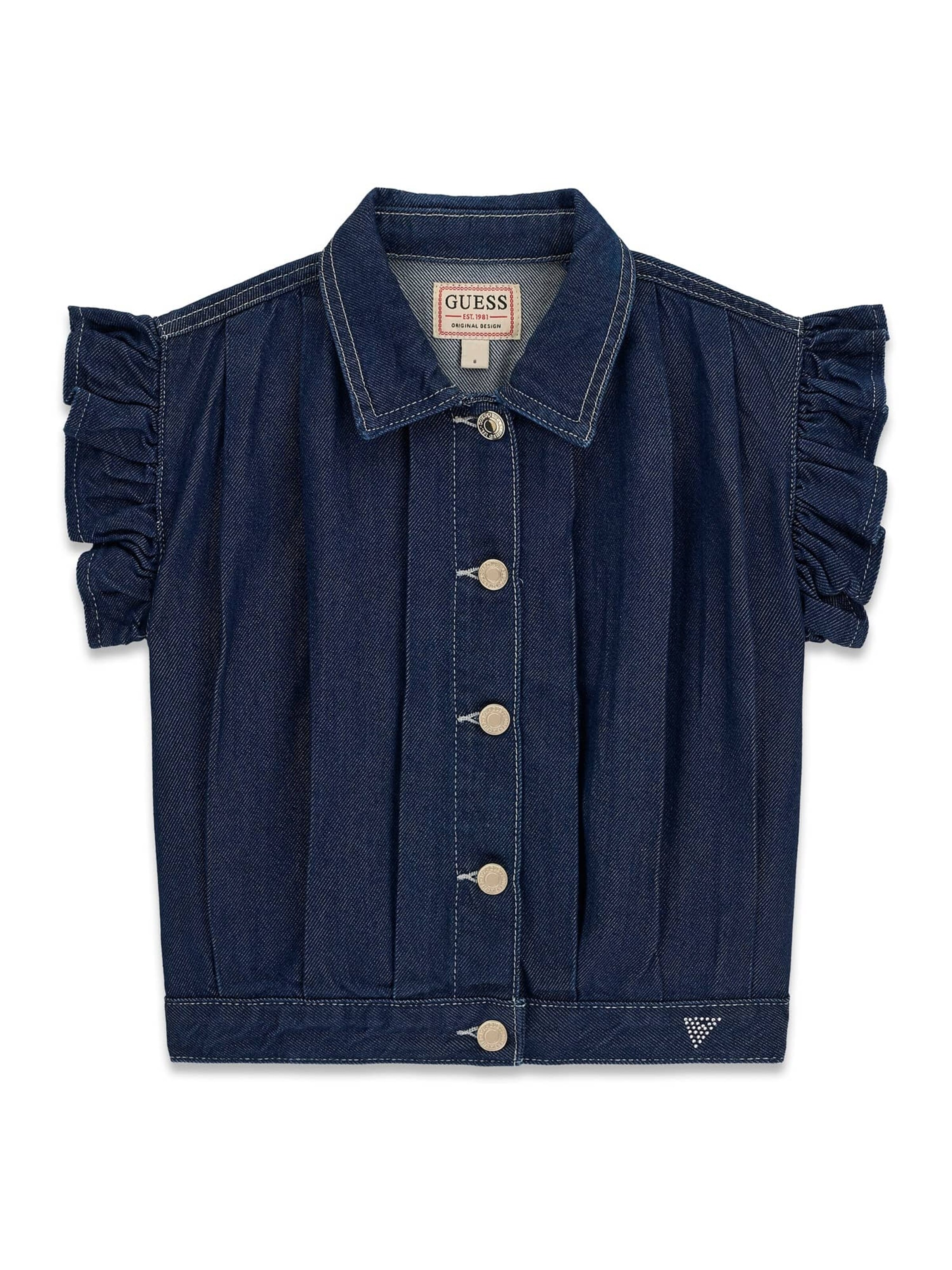 GUESS Between-Season Jacket in Blue: front