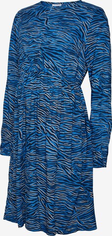 Robe 'Costa' MAMALICIOUS en bleu : devant