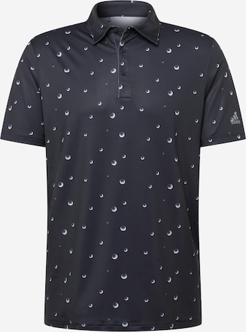 ADIDAS GOLF Functioneel shirt in Zwart: voorkant