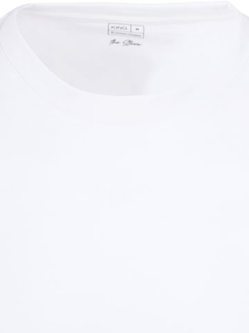 KING Essentials Shirt 'The Steve'‌‌‌ in Weiß
