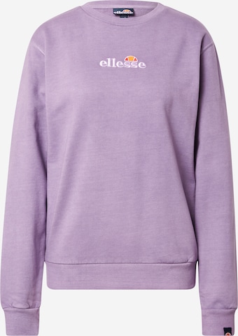 ELLESSE Sweatshirt 'Sappan' in Lila: voorkant