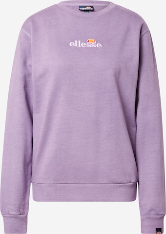ELLESSE Sweatshirt 'Sappan' in Purple: front
