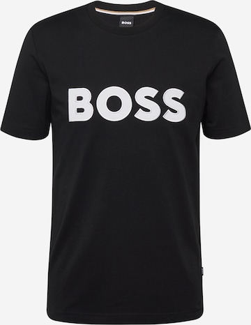 BOSS Shirt 'Tiburt' in Zwart: voorkant