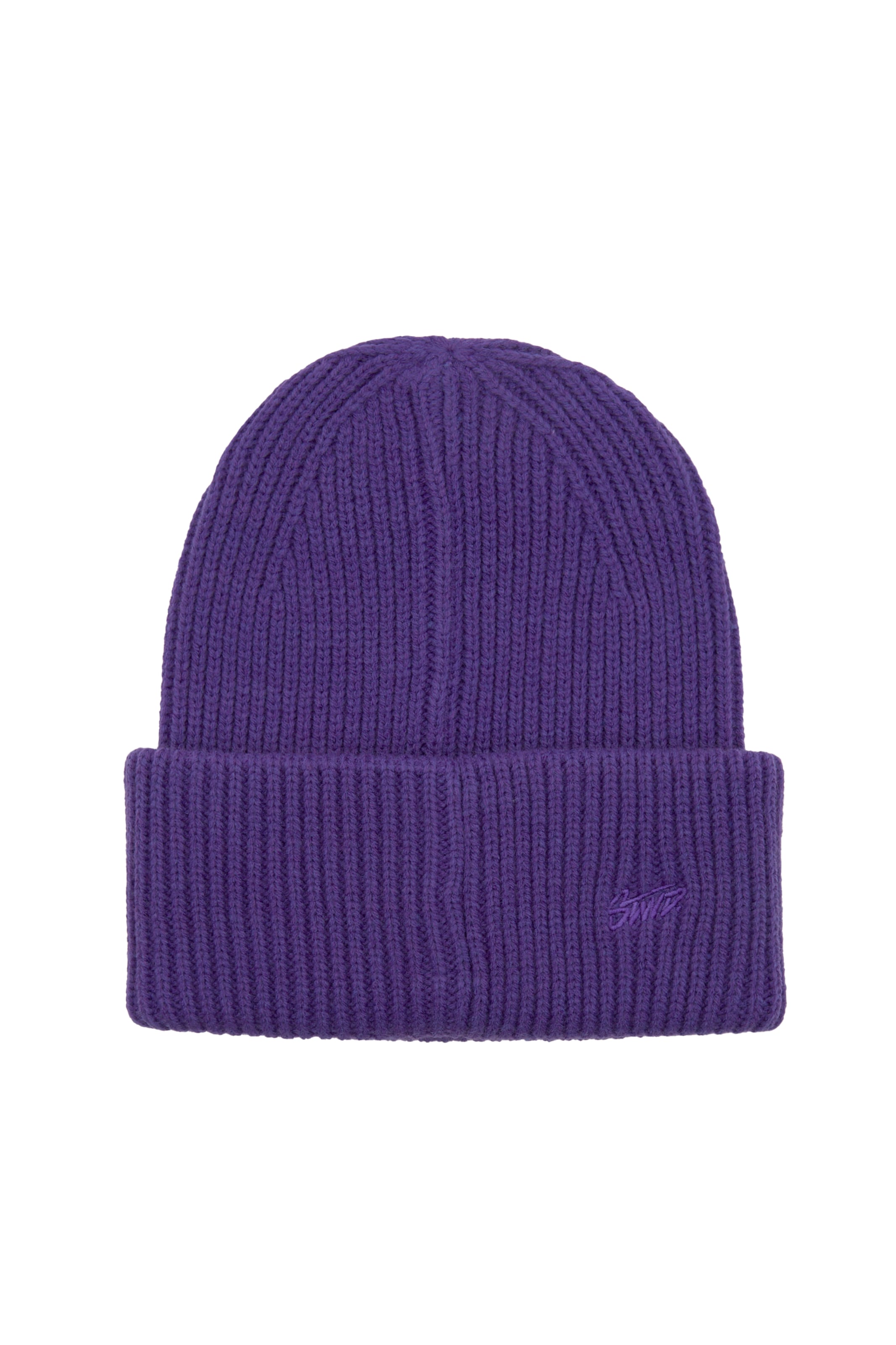 Pull&Bear Čepice – fialová: přední strana
