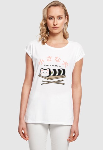 Merchcode Shirt 'TORC - Sushi Kit' in Wit: voorkant