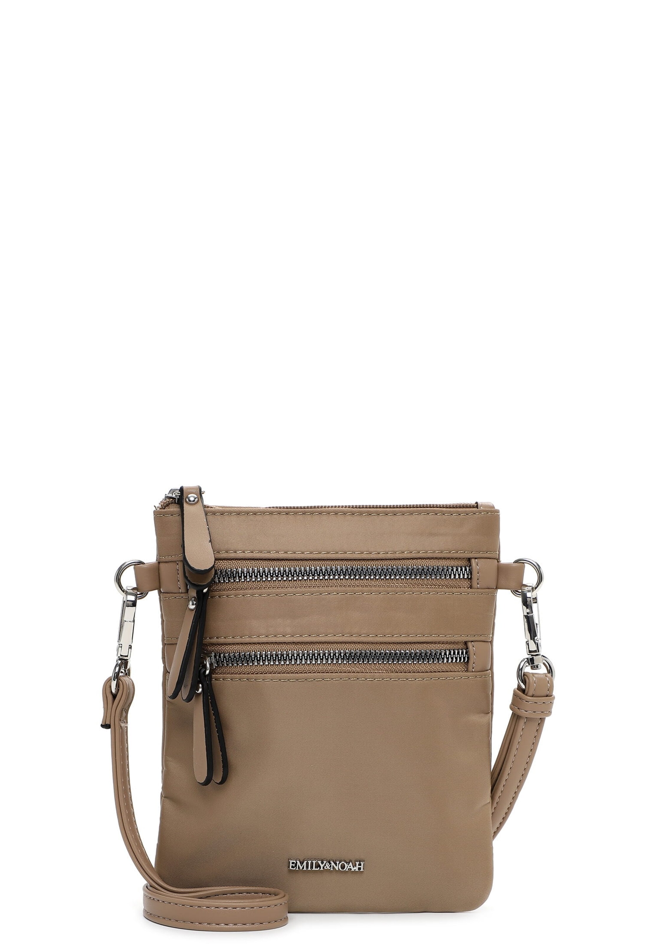 Emily & Noah Shoulder Bag 'Jill' in Beige: front