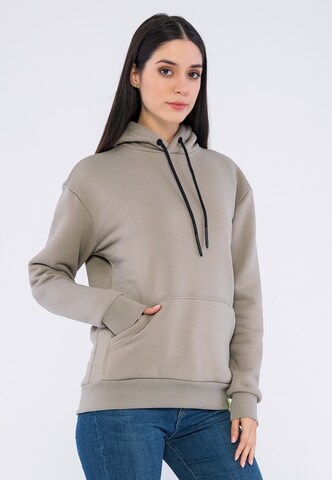 Sweat-shirt Giorgio di Mare en beige