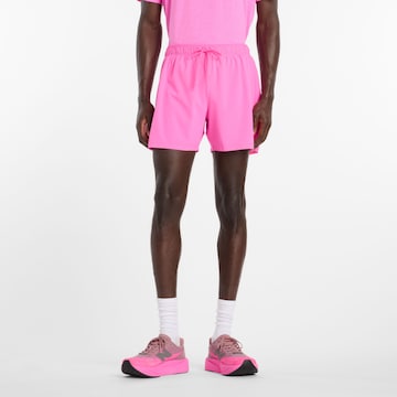 Pantalon de sport 'RC 5' new balance en rose : devant